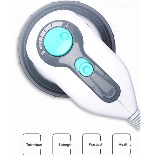 Electric Noiseless Vibration Kneading And Massage Roller Full Body Massager