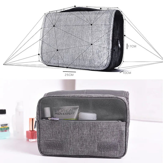 Travel Hanging Toiletry Bag Travel Kit Shaving Bag Waterproof Large Makeup Bag