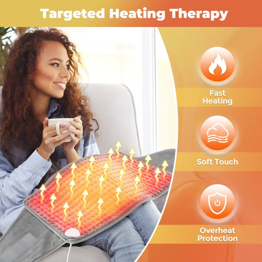 Back Heating Support Belt Heated Waist Brace With Adjustable Temperature