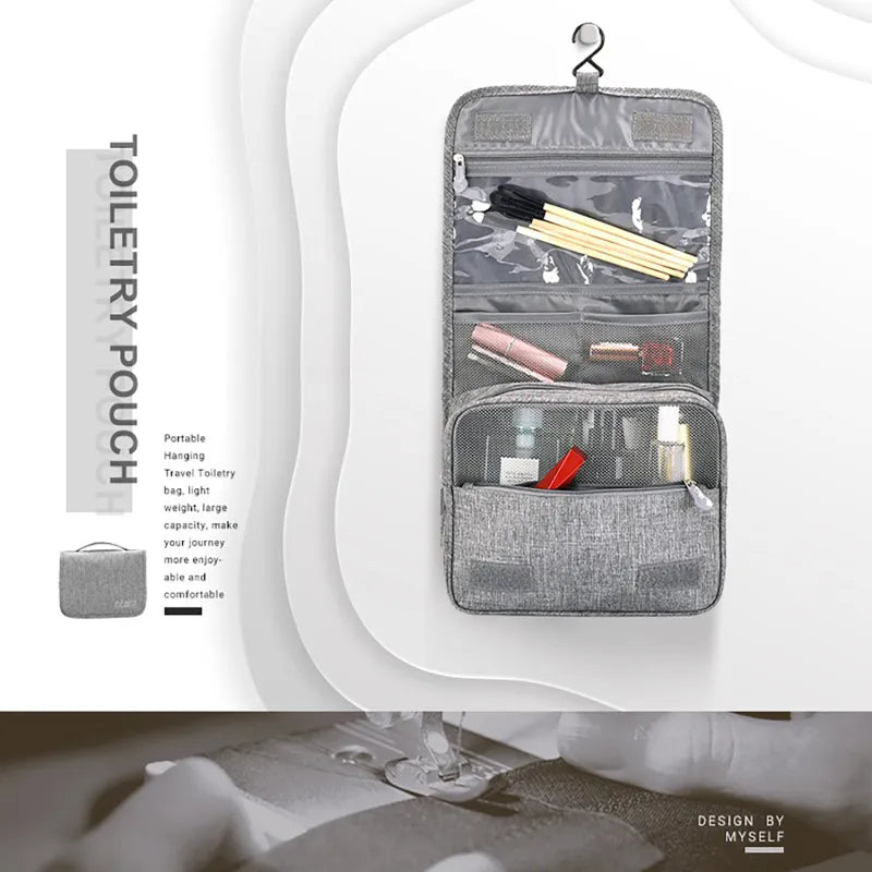 Travel Hanging Toiletry Bag Travel Kit Shaving Bag Waterproof Large Makeup Bag