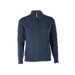 Blackwatch Half Zip Cable Sweater